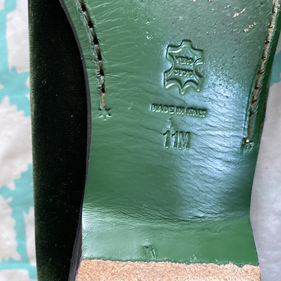 Donald & Lisa Pliner signature velvet snake beaded loafer size 11 - Picture 12 of 13